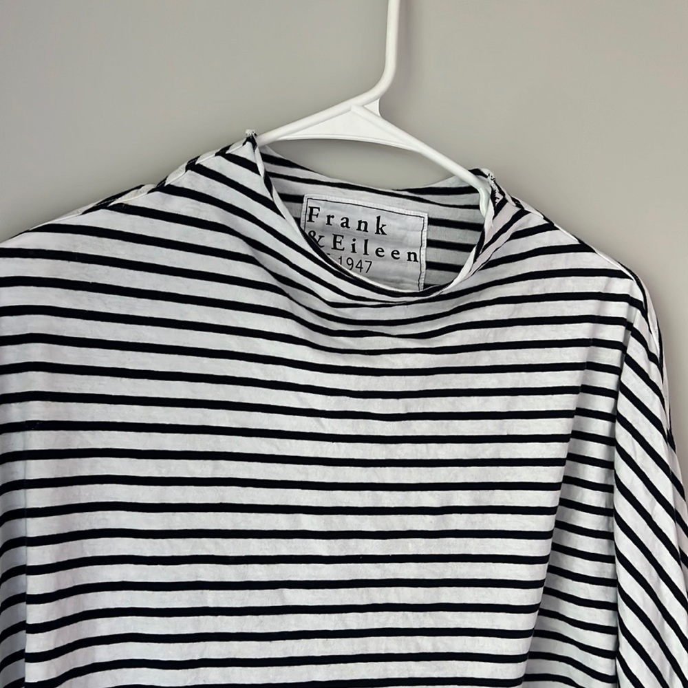 Frank and Eileen Mock neck Anna Capelet Long sleeve